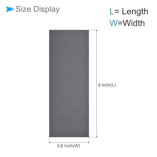 Wet Dry Sanding Sheets, 9 Inch x 3.6 Inch 1200 Grit Sandpaper Sheets Silicon Carbide - Applications: for Furniture, Hobbies and Home Improvement, Drywall, Wood, Metal, 5 Pieces - size: 1200 grit