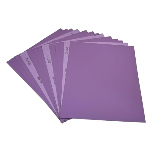 1500 Grit Wet Dry Sandpaper, 15pcs 9 x 11 Inch Sanding Sheets - style: Grit 1500