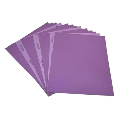 1500 Grit Wet Dry Sandpaper, 15pcs 9 x 11 Inch Sanding Sheets - style: Grit 1500