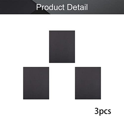 Utoolmart 180 Grits Sanding Sheets Wet Dry Silicon Carbide Sandpaper for Wood Furniture Metal Automotive Polishing 3pcs - color: 3pcs, size: 180 Grit
