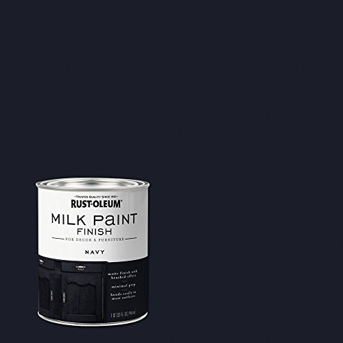 Rust-Oleum Navy Milk Paint - color: Navy, size: Quart