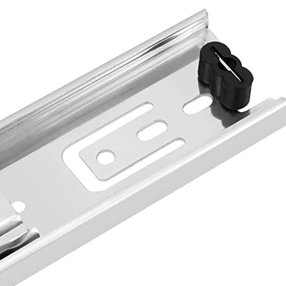 SEUNMUK 6 Pairs 6 Inch Full Extension Less Noise Drawer Slides 3 Section Ball Bearing Side Mounted Drawer Slider Heavy Duty Drawer Slides, with 48 Mounting Screws, 100 LB, Silver - size: Silver 6 Inch -6 Pairs