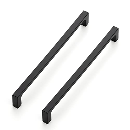 Ravinte Matte Black Kitchen Cabinet Handles 7-1/2 Inch Pulls 35 Pack - color: Matte Black, size: 7-1/2 Inches Hole Center