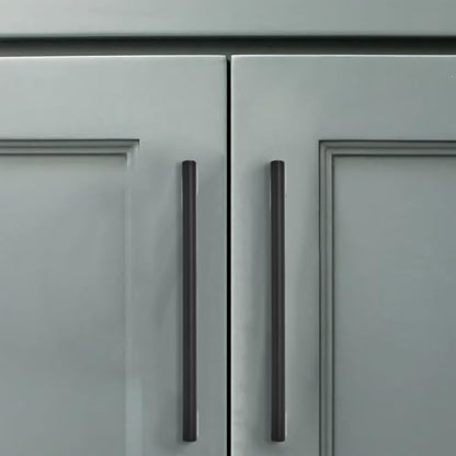 10 Pack 3 Inch Hole Center Matte Black Cabinet pulls Heavy Duty Solid Hardware for bathrooms Dressing Tables cabinets and Kitchen cabinets. - color: Matte Black, size: 3 Inch Hole Center
