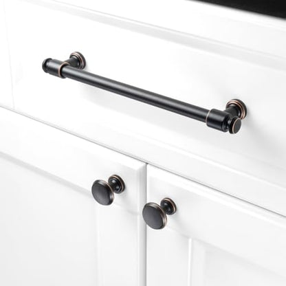 KOOFIZO 10 Pack 7-1/2 in Oil Rubbed Bronze Cabinet Pulls, Drawer Handle P11 - color: Oil Rubbed Bronze, size: 7-1/2" CC