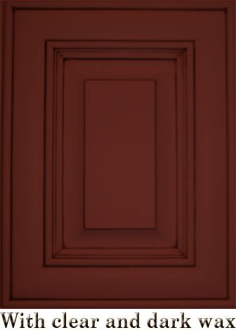 Retique It Chalk Furniture Paint by Renaissance DIY, Wax Kit, 58 Venetian Red - color: 58 Venetian Red