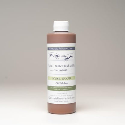 Cement Stain Concentrate - Fossil Wood (8 Ounce) - color: Fossil Wood, size: 8 ounce