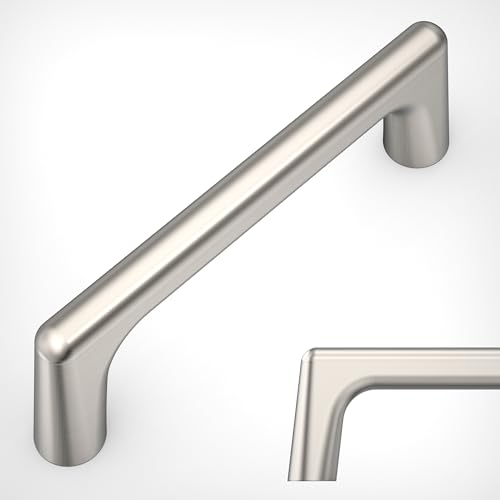 Amerdeco 10 Pack Brushed Satin Nickel Cabinet Pulls 3" - color: Brushed Satin Nickel, size: 3" hole center
