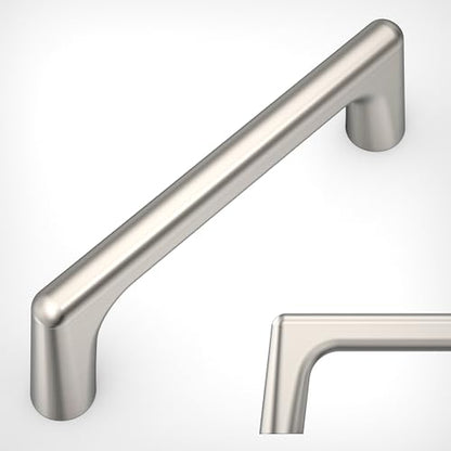 Amerdeco 10 Pack Brushed Satin Nickel Cabinet Pulls 3" - color: Brushed Satin Nickel, size: 3" hole center