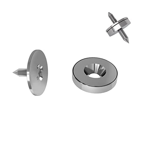 Cabinet Magnetic Catch,4pcs Magnetic Door Catch Strong Cabinet Door Magnet Latch, Magnetic Closure Closet Door Closing for Drawer