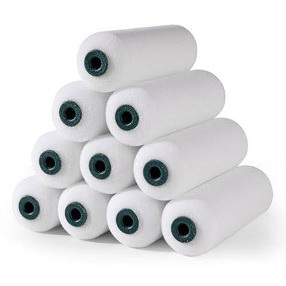 Foam Paint Roller Covers, Small Paint Roller 4 Inch, 10 Pack - size: 4 inch,10 pack