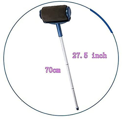 TOURACE® 9Pcs/Set Paint Roller Kit with Sticks Paint Roller Pro Transform Your Room in Just Minutes Quickly Decorate Runner Tool Painting Brush Set