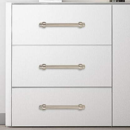 10 Pack 5 Inch Kitchen Cabinet Handles Brushed Satin Nickel Cabinet Pulls Silvery Drawer Pulls Zinc Alloy Kitchen Hardware - color: Brushed Satin Nickel, size: 5'' Hole Center(128mm)