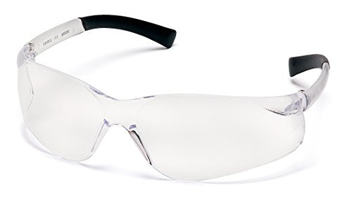 Pyramex Ztek Safety Glasses ANSI Z87+ - color: Clear Frame/Clear Lens, size: One Size (Single)