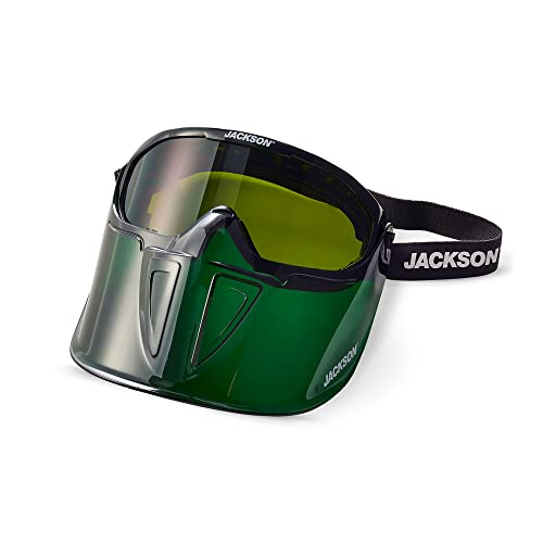 Jackson Safety GPL500 Shade 3IR Safety Goggles with Face Shield, ANSI Z87.1 - size: One Size, style: Shade 3 Infrared Lens