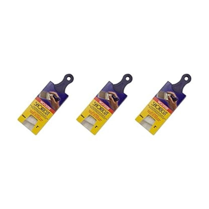 Wooster Brush Q3211-2 Shortcut Angle Sash Paintbrush, 2-Inch, White | Pack of 3