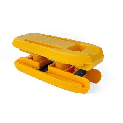 Furndiy 3in1 Edge Banding Trimmer - Edgebanding Trimmer - Edgebanding Cutter - Veneer Cutter - Melamine Trimmer - Melamine Cutter - Edgebanding Trimming - Double Edge Trimmer - Woodworking Tool - color: Orange