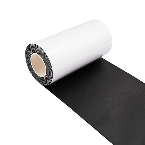 Leather Repair Patch Kit Black 4 x 60 inch Leather Repair Tape Self Adhesive Patch for Furniture, Couch, Sofa, Car Seats Computer Chair First Aid Vinyl Repair Kit - color: Black, size: 4*60 inch