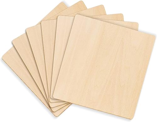 GSXRB Oval Unfinished Wood Craft Slice (3" x 6" x 0.1") - size: 3 x 6 inches