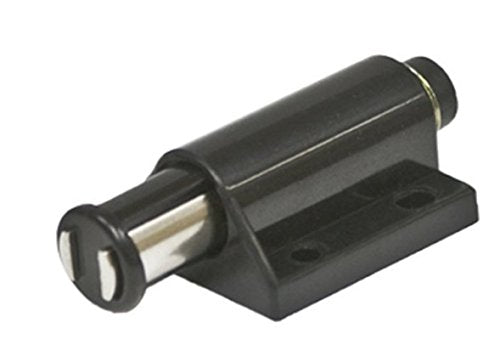 Magnetic Touch Push Open Latch (2, Black) - color: Black