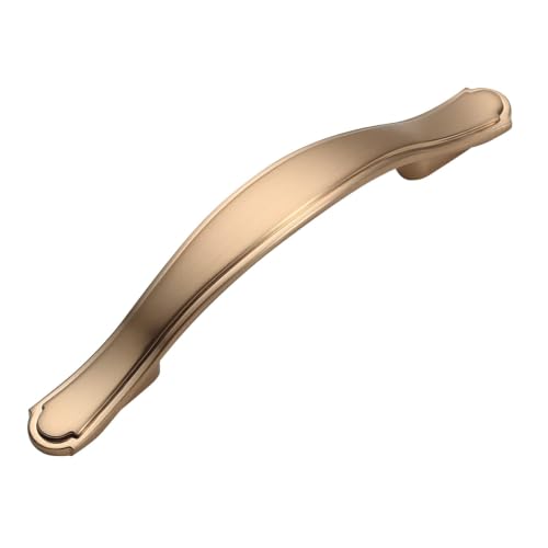 Asidrama 30 Pack 3 Inch(76mm) Champagne Bronze Cabinet Pulls Heavy-Duty Solid Kitchen Cabinet Handles Champagne Gold Drawer Hardware for Bathrooms Cabinets - color: Champagne Bronze, size: 3" Hole Center, style: Curved-30 Pack