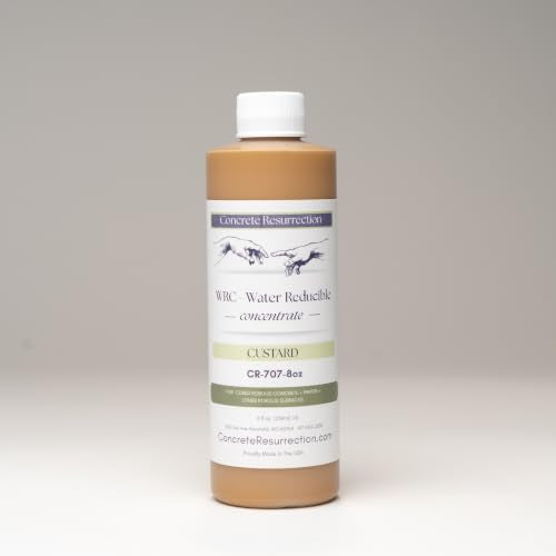Cement Stain Concentrate - Custard (8 ounce) - color: Custard, size: 8 ounce