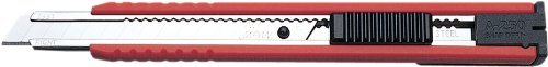 NT Cutter Chemical Resistant Poly Grip Auto-Lock Utility Knife (A-250RP) - size: 9mm Standard-Duty, style: Chemical/heat resistant PP Grip