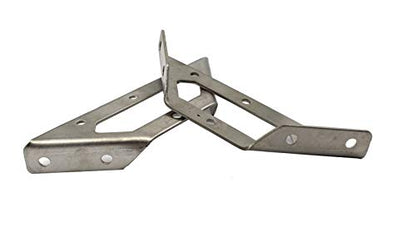 304 Stainless Steel multifuctional Corner Bracket Heavy Duty Triangle Bracket Shelf Rack Cabinet Brace Middle Size Pack of 6 pcs - size: M,6 pcs