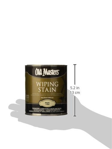 Old Masters, Maple 11604 WIP Stain, 1 Quart - color: Maple, size: 1 Quart