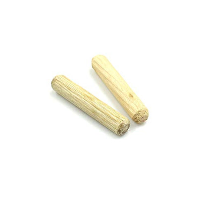Yoohey Wooden Dowel Pins, 6 x 30mm, 100pcs - size: 6 x 30mm