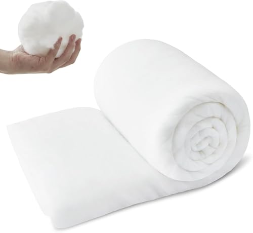 RRKTP Upholstery Batting for Quilting, 230 GSM Dacron Polyester Quilt Batting for Sewing, Cushion Wrap for Foam Padding, DIY Projects, 72x96 Inch - size: 72"x96"