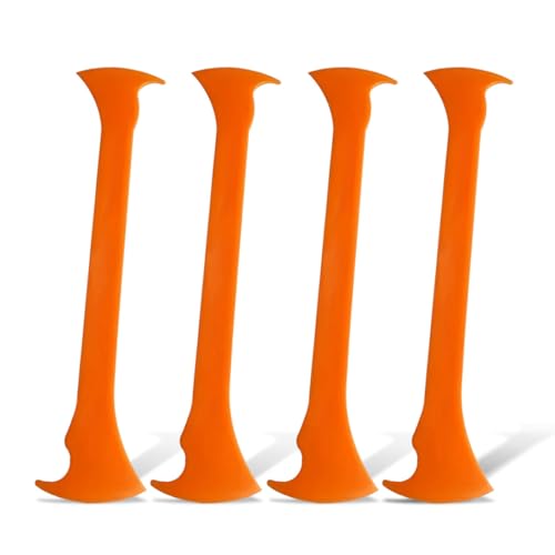 4PCS Car Vinyl Wrap Scraper Tool, Double Axe - size: Double Axe