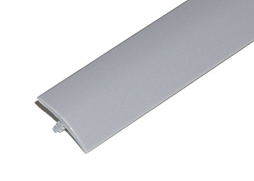25ft Roll of Light Grey 3/4" Plastic Tee Moulding for Arcade Game Cabinets, Counters, Shelves, or Tables - color: Light Gray, size: 25 Feet