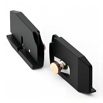 Woodworking Edge Trimmer,Hand Planer Edge Bander with High Speed Steel Blade,Edge Banding Cutter for PVC ABS Melamine Veneer,MG-027Bk