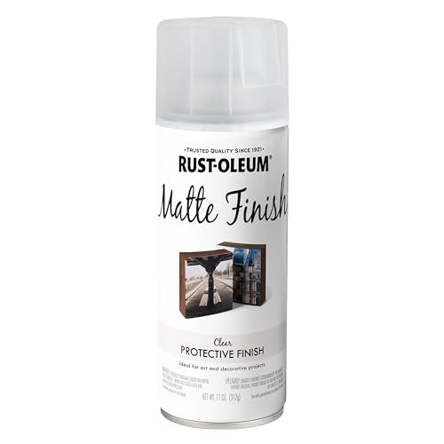 Rust-Oleum Matte Clear Spray Paint - size: 11 Ounce (Pack of 1)