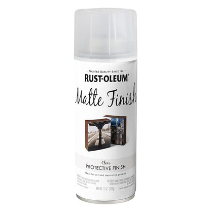 Rust-Oleum Matte Clear Spray Paint - size: 11 Ounce (Pack of 1)