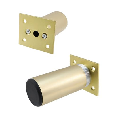 Geesatis Adjustable Leveling Furniture Legs (4-Pack) - 3" Gold Aluminum Alloy Feet for Wobbly Cabinets, Tables, & DIY Projects - size: 3inch