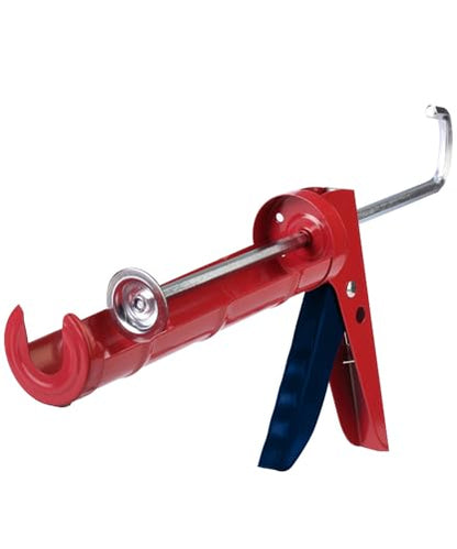 Bates- Caulking Silicone Gun, 10:1 Thrust Ratio, Hand Caulking Guns, No Drip - color: Red & Deep Blue, size: 1 Pack