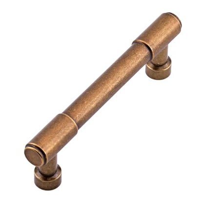 10 Pack Antique Brass Cabinet Pulls 3.75 Inch(96mm) Kitchen Cabinet Handles Cabinet Hardware for Drawer Pulls - color: Antique Brass, size: 3.75" Hole Center
