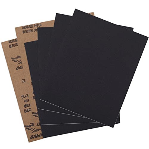 Utoolmart 180 Grits Sanding Sheets 9-inch x 11-inch Wet Dry Silicon Carbide Sandpaper for Wood Furniture Metal Automotive Polishing 5pcs - color: 5pcs, size: 180 Grit