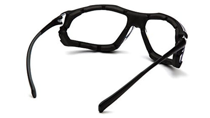 Pyramex Proximity Safety Glasses Eye Protection, Amber H2X Anti-Fog - color: Clear H2x Anti-fog