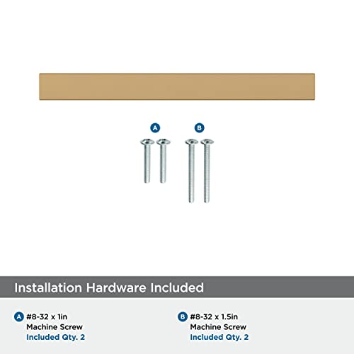 Amerock | Cabinet Pull | Champagne Bronze | 3-3/4 inch (96 mm) Center-to-Center | Monument | 2 Pack | Drawer Pull | Cabinet Handle | Cabinet Hardware - color: Champagne Bronze, size: 3-3/4 Inch (96 mm) Center-to-Center (Pack of 2)