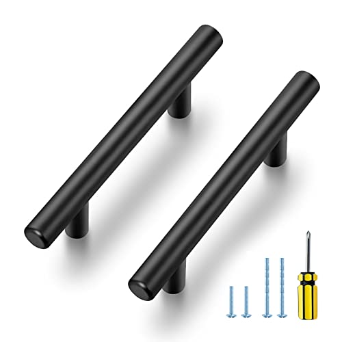 Ravinte Black Cabinet Handles, 30 Pack Drawer Pulls, 3 Inch Hole Center - size: 3 Inch Hole Centers