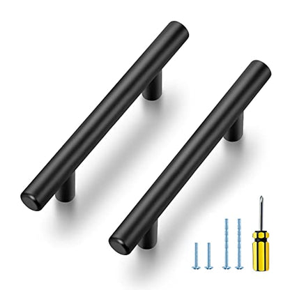 Ravinte Black Cabinet Handles, 30 Pack Drawer Pulls, 3 Inch Hole Center - size: 3 Inch Hole Centers