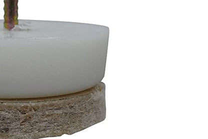 Shepherd Hardware 9955 1-1/8-Inch Nail On Furniture Glides with Felt Pads, Beige, 8-Pack