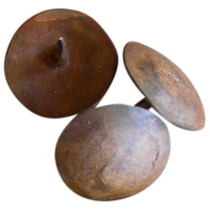 Heavy Duty Rustic Clavos 1 1/2" Dia. - Solid Iron - Oxidized/Rust Finish - Sold Individually - size: 1 1/2 Inch