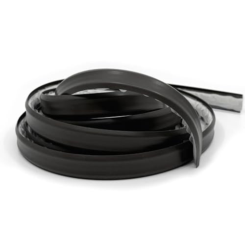 InstaTrim Flexible, Self-Adhesive Caulk Strip Sealant, 3/4" x 10', Black - color: Black, size: 3/4 in x 10 ft