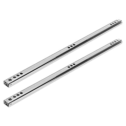 Bidirectional Drawer Slides 2-Pack Cold Rolled Steel 342mm Extension Rail