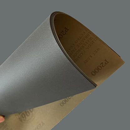 120 Grit Wet Dry Sandpaper, 10PCS 9x11 Inch Silicon Carbide Sanding Sheets - style: Grit 120
