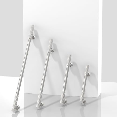 10 Pack Brushed Satin Nickel Cabinet Pulls 4 Inch(102mm) Kitchen Cabinet Handles Solid Zinc Alloy Cabinet Hardware Drawer Pulls - color: Brushed Satin Nickel, size: 4" Hole Center